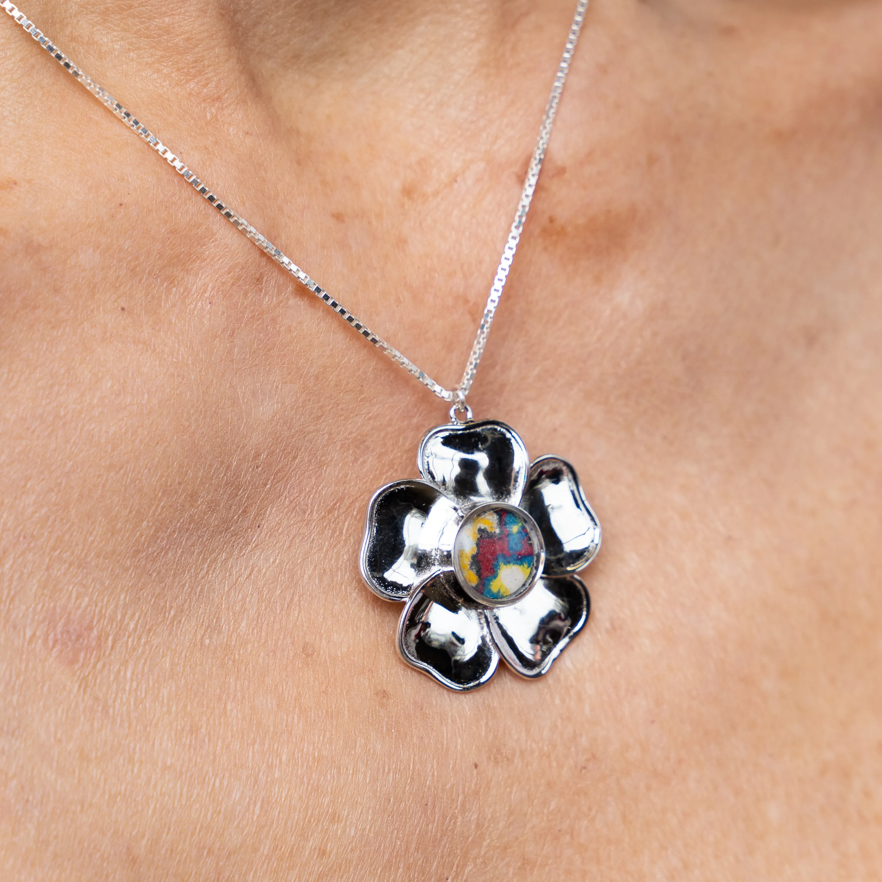 Kiyara Necklace | Rhodium