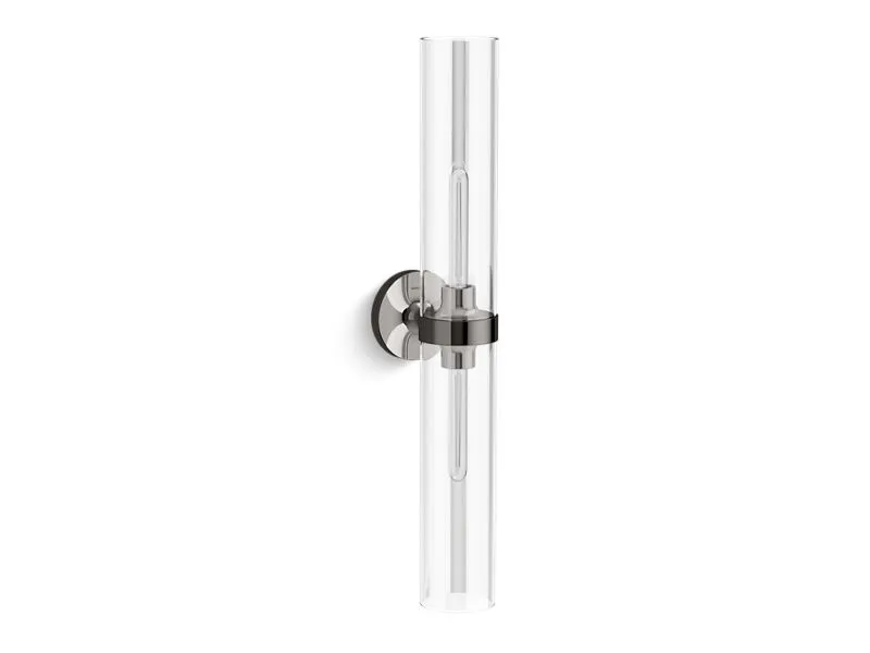 KOHLER K-27264-SC02 Purist 29-1/2" two-light sconce