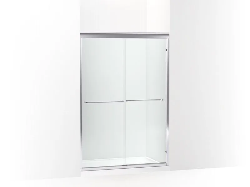 KOHLER K-702208-6G54 Fluence 44-5/8 - 47-5/8" W x 70-9/32" H sliding shower door with 1/4" thick Falling Lines glass