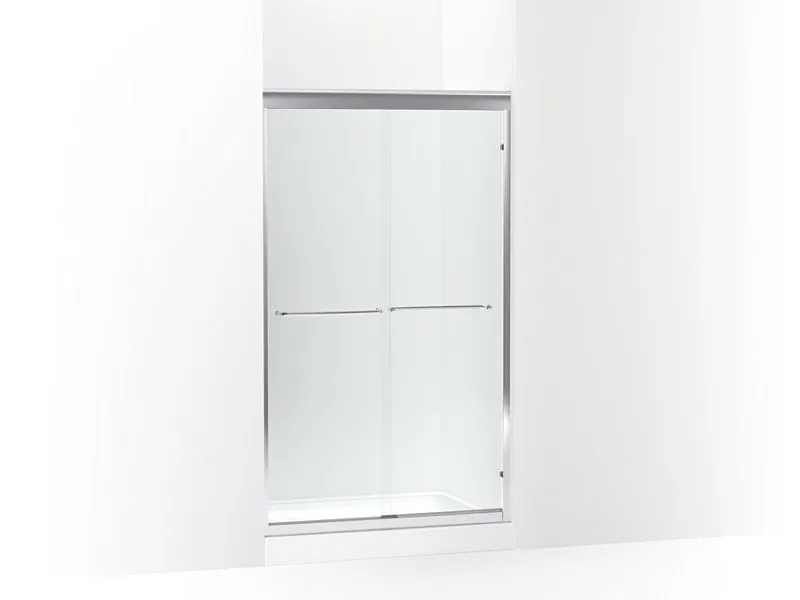 KOHLER K-702213-6L Fluence 40" - 43" W x 70-1/32" H sliding shower door with 1/4" thick Crystal Clear glass