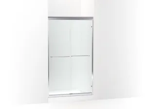 KOHLER K-702213-6L Fluence 40" - 43" W x 70-1/32" H sliding shower door with 1/4" thick Crystal Clear glass