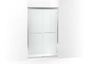 KOHLER K-702215-6L Fluence 44-1/2" - 47-1/2" W x 75-23/32" H sliding shower door with 1/4" thick Crystal Clear glass