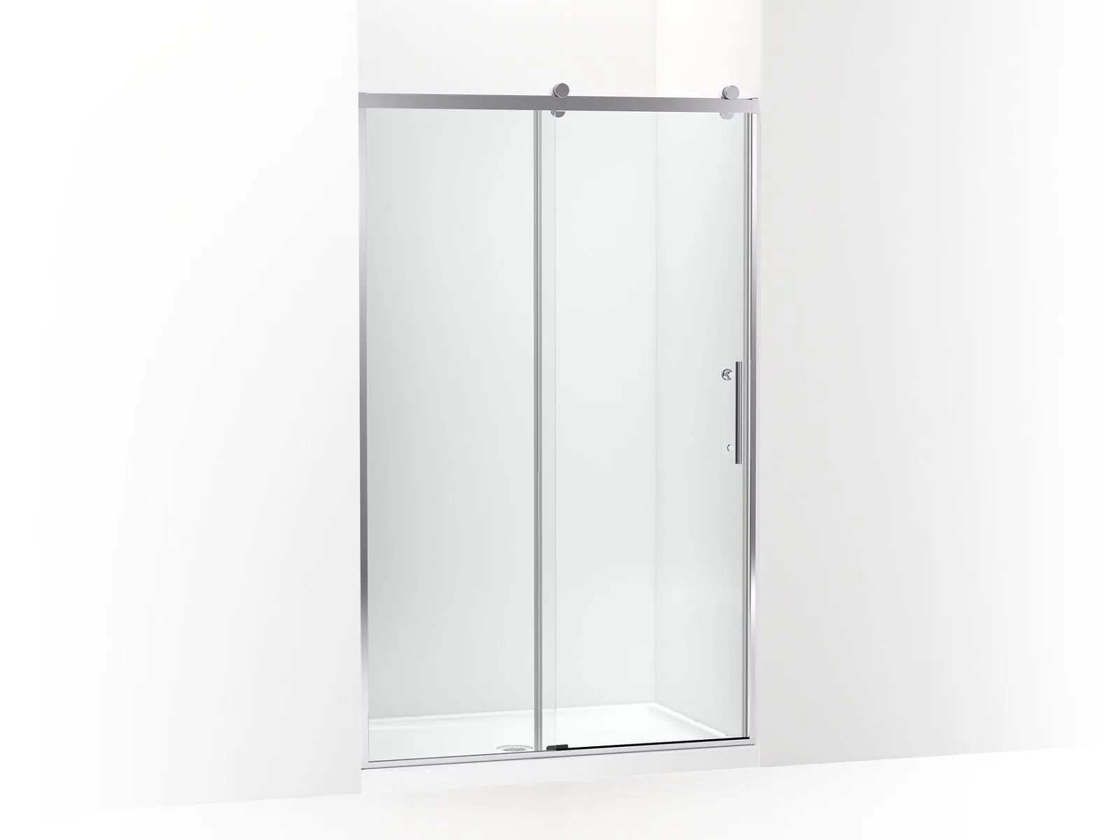 KOHLER K-702254-10L Rely 77" H sliding shower door with 3/8"-thick glass
