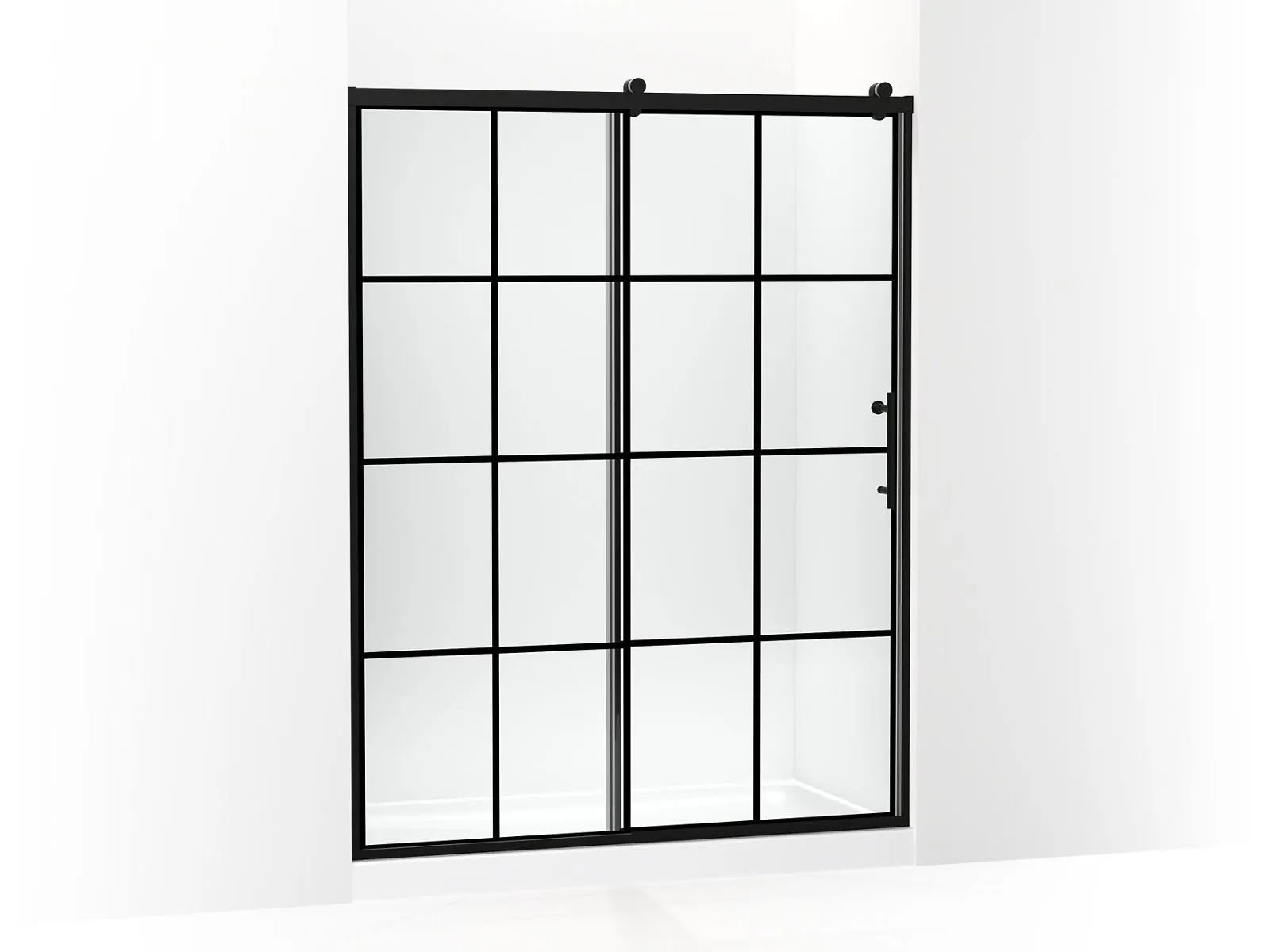 KOHLER K-702256-10G79 Rely 77" H sliding shower door with 3/8"-thick glass