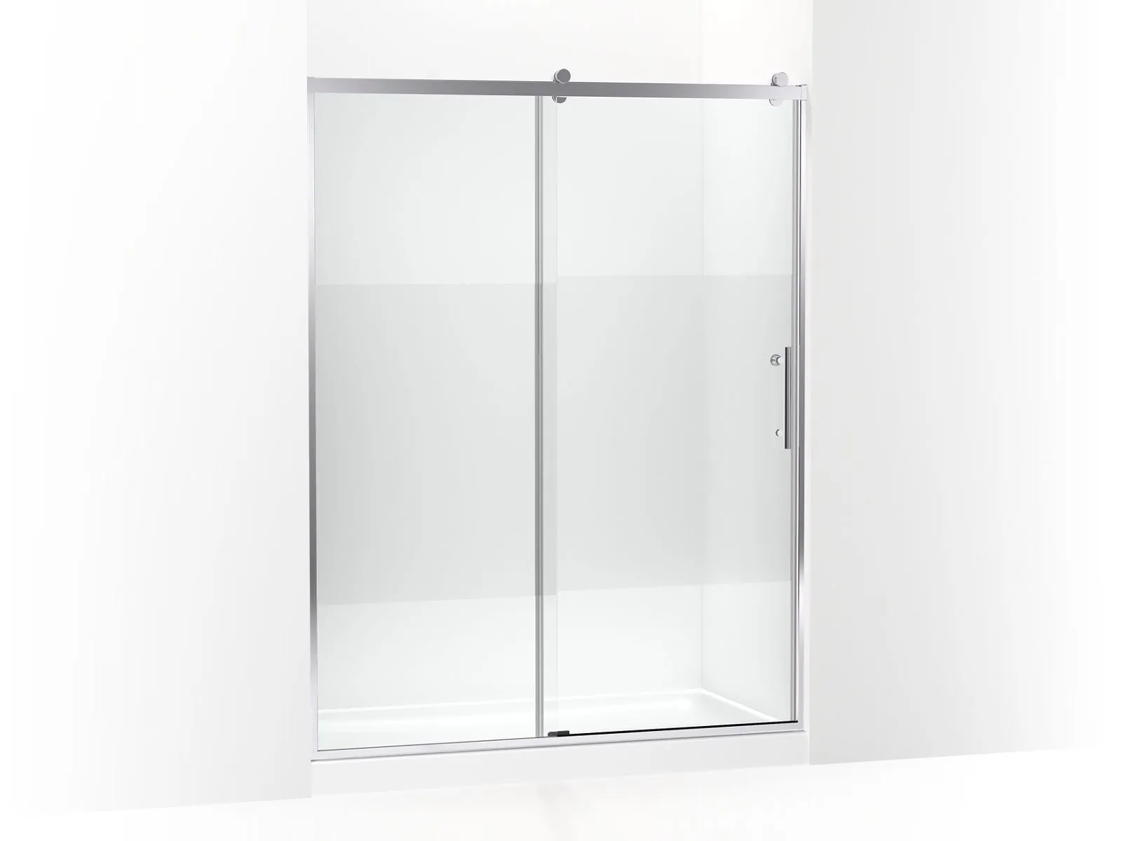 KOHLER K-702256-10G81 Rely 77" H sliding shower door with 3/8"-thick glass