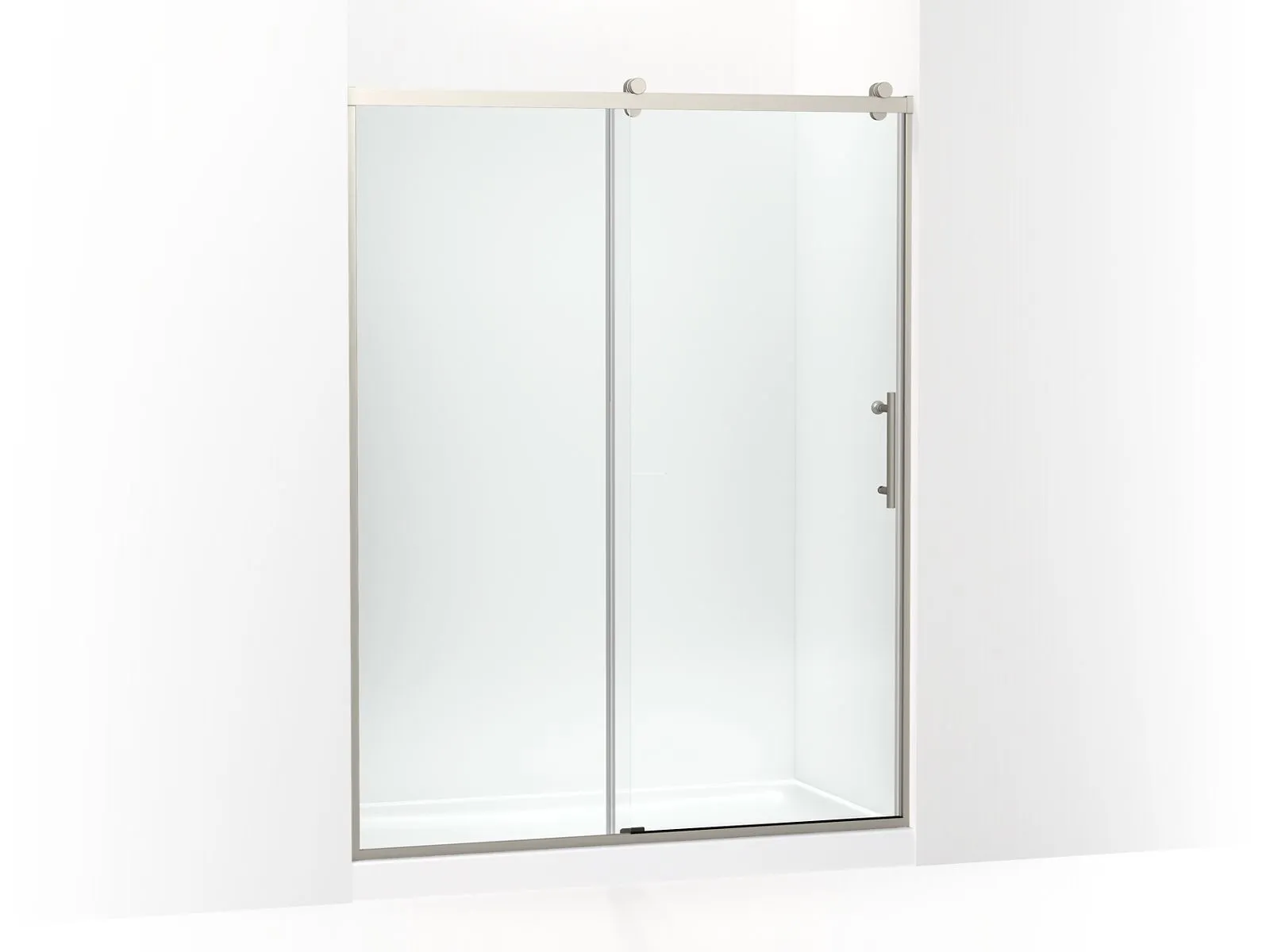 KOHLER K-702256-10L Rely 77" H sliding shower door with 3/8"-thick glass