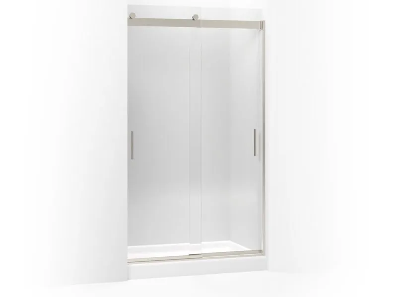 KOHLER K-706375-L Levity Sliding shower door, 78" H x 44-5/8 - 47-5/8" W, with 5/16" thick Crystal Clear glass