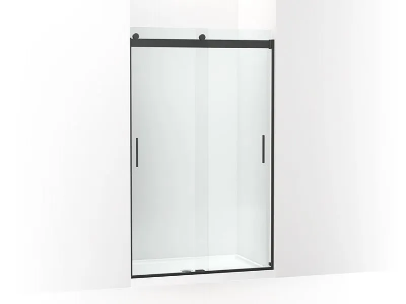 KOHLER K-706375-L Levity Sliding shower door, 78" H x 44-5/8 - 47-5/8" W, with 5/16" thick Crystal Clear glass