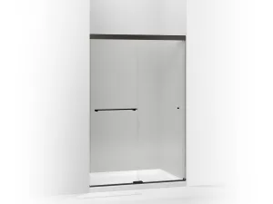 KOHLER K-707100-L Revel Sliding shower door, 70" H x 44-5/8 - 47-5/8" W, with 1/4" thick Crystal Clear glass