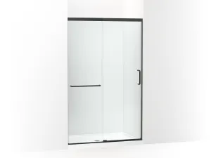 KOHLER K-707613-8L Elate Sliding shower door, 75-1/2" H x 44-1/4 - 47-5/8" W, with heavy 5/16" thick Crystal Clear glass