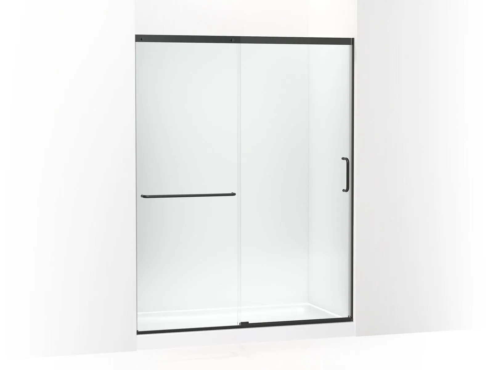 KOHLER K-707615-8L Elate Tall 75-1/2" H sliding shower door with 5/16"-thick glass