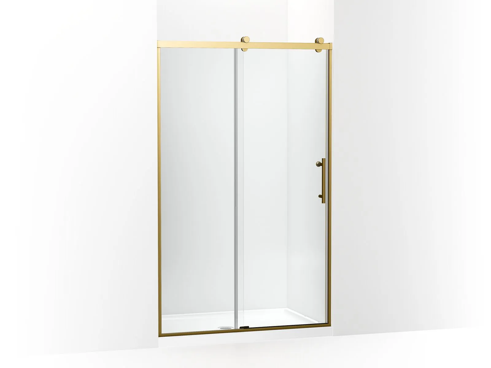KOHLER K-709080-10L Rely 77" H sliding shower door with 3/8"-thick glass