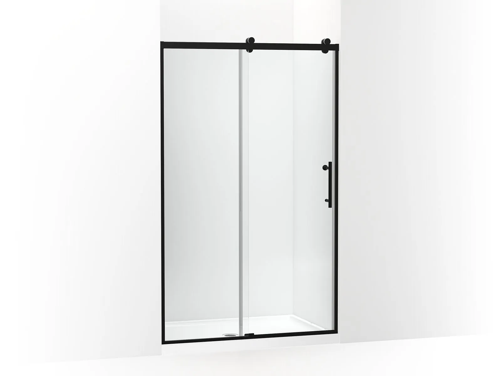 KOHLER K-709080-10L Rely 77" H sliding shower door with 3/8"-thick glass