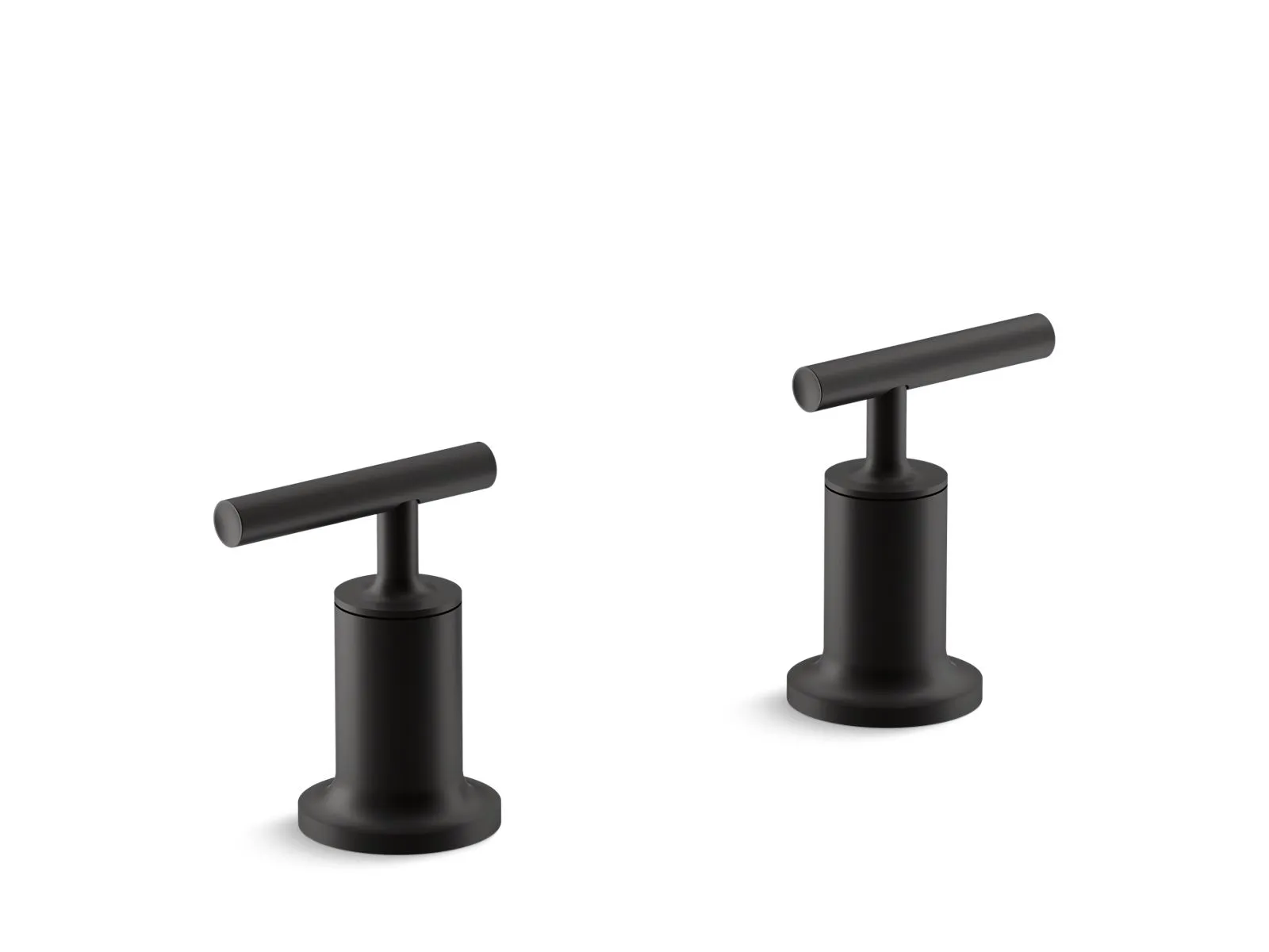 KOHLER K-T14429-4 Purist Deck- or wall-mount bath faucet handle trim with lever design
