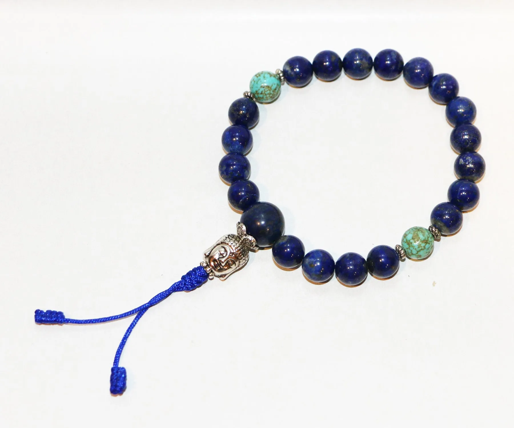 LAPIS STONE WRIST MALA