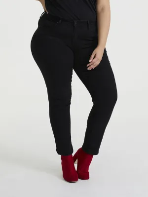 Levi's Women's Shaping Skinny Jeans (Plus Size) - Black
