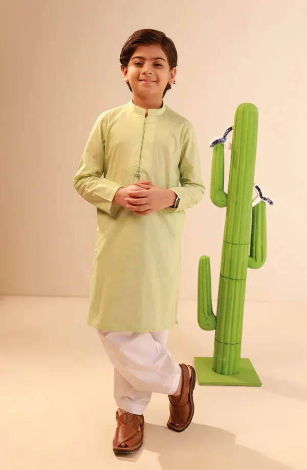 Light Green Digital kurta