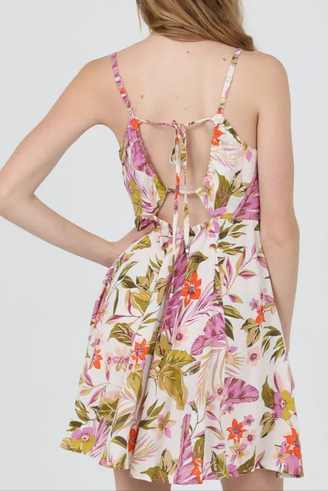 Lillie Open Back Sundress