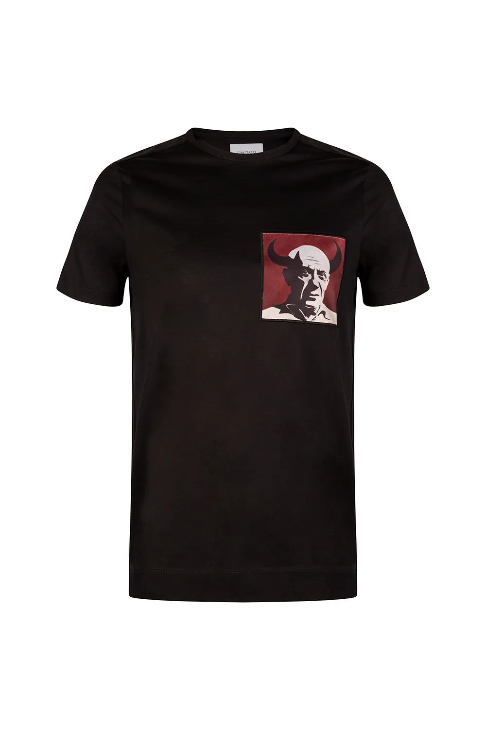Limitato Pure Evil Devil Men’s T-shirt Black