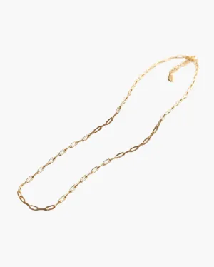 LINK NECKLACE IN GOLD