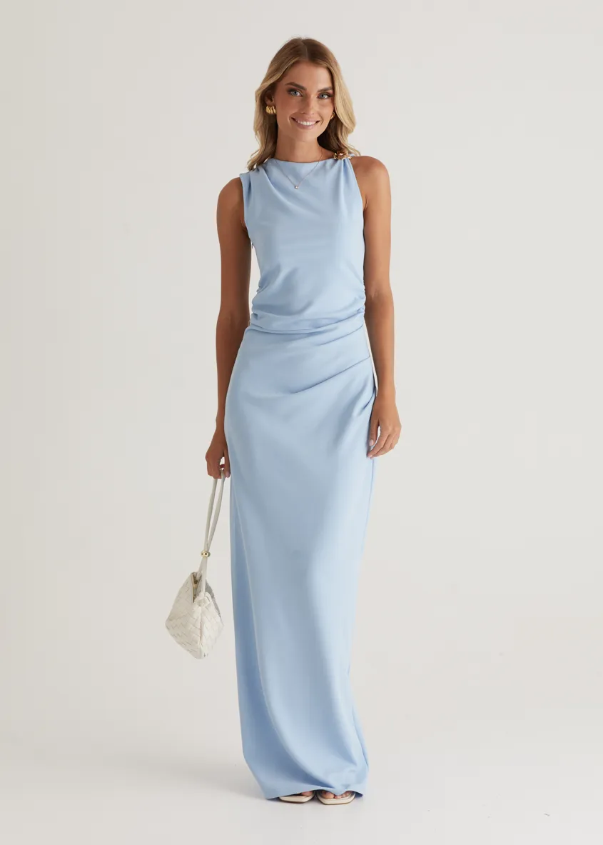Liv Maxi Dress - Sky Blue