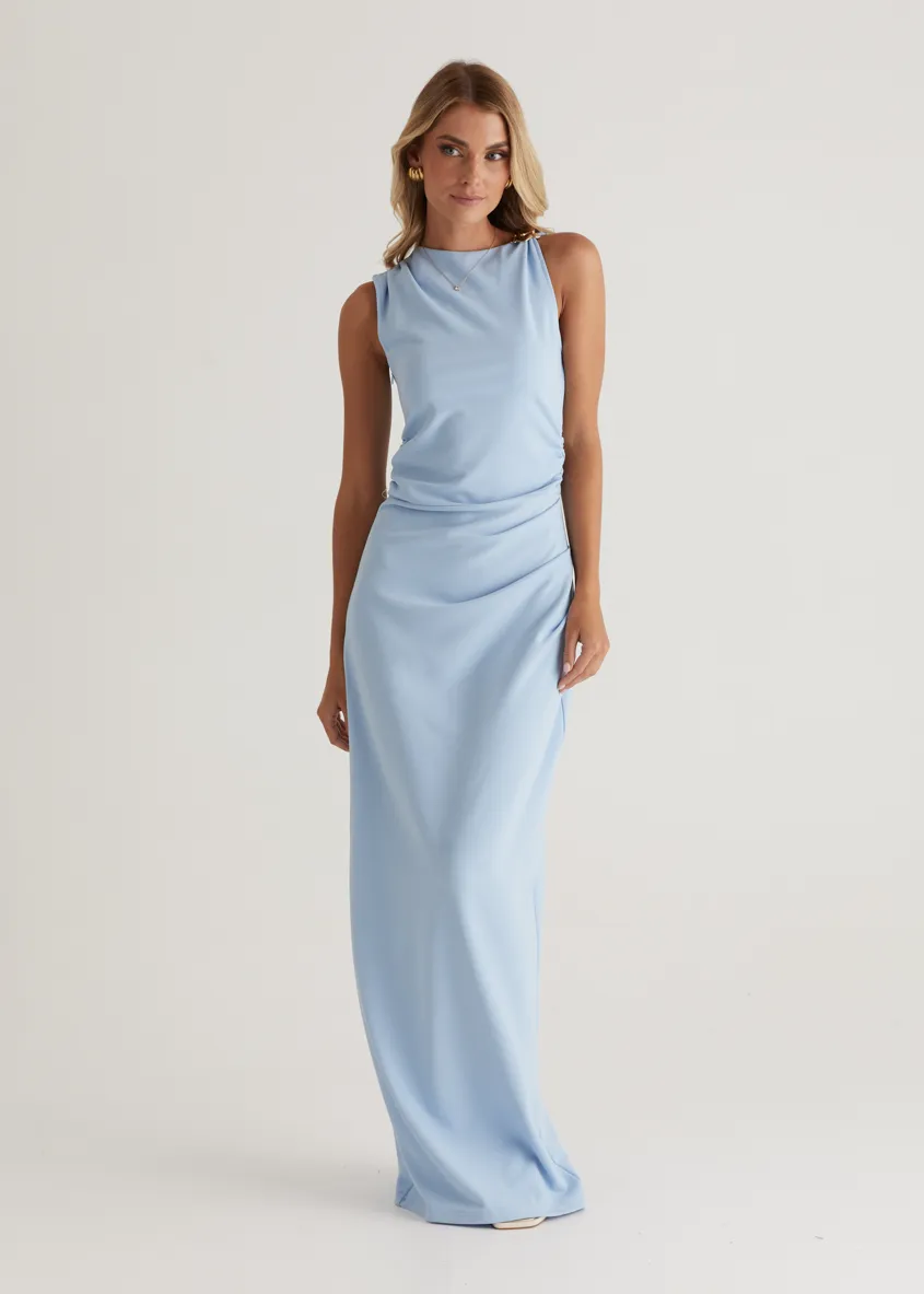 Liv Maxi Dress - Sky Blue