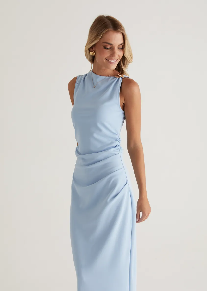 Liv Maxi Dress - Sky Blue