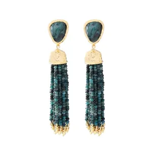 Lizzie Post Earring Tassel