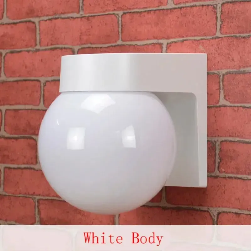 Loft Led Outdoor Globe Wall Light