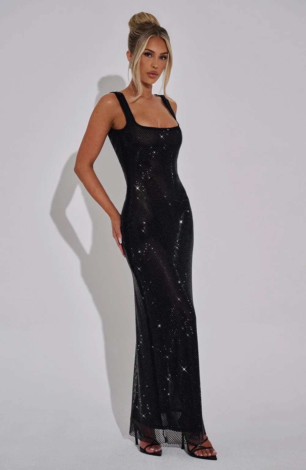 Lola Maxi Dress - Black