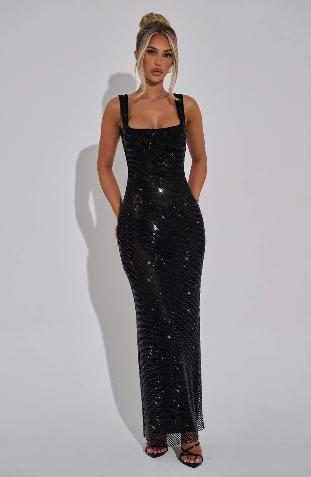 Lola Maxi Dress - Black