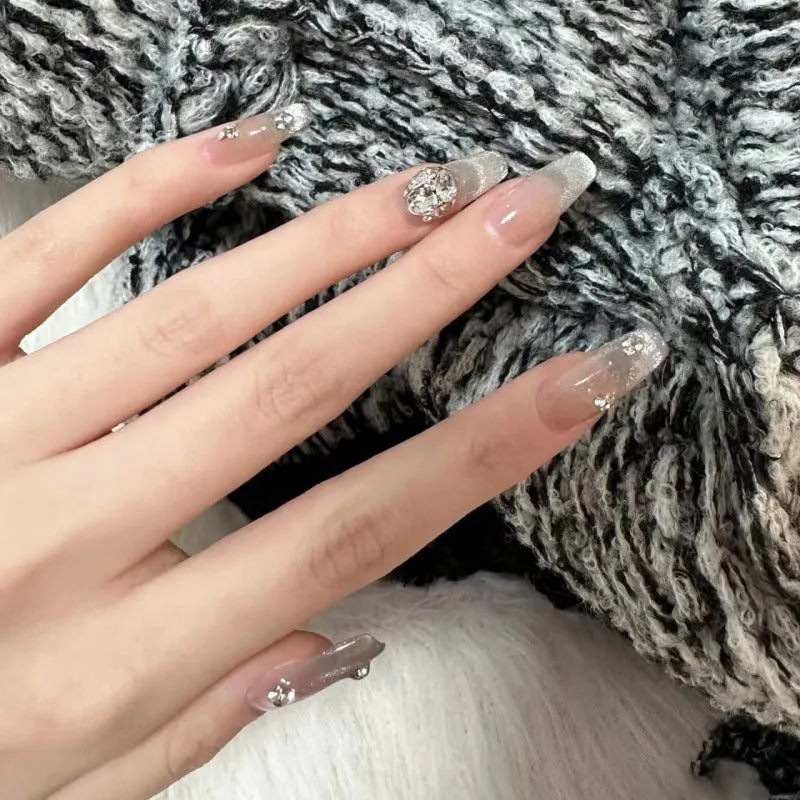 Long Clear Silver Design – Sleek, Modern, and Radiant