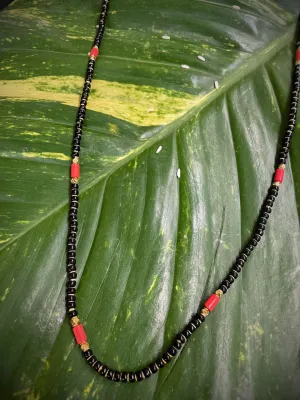 Long Mangalsutra Designs Gold Plated Latest Black Beads Coral Chain Traditional Mangalsutra