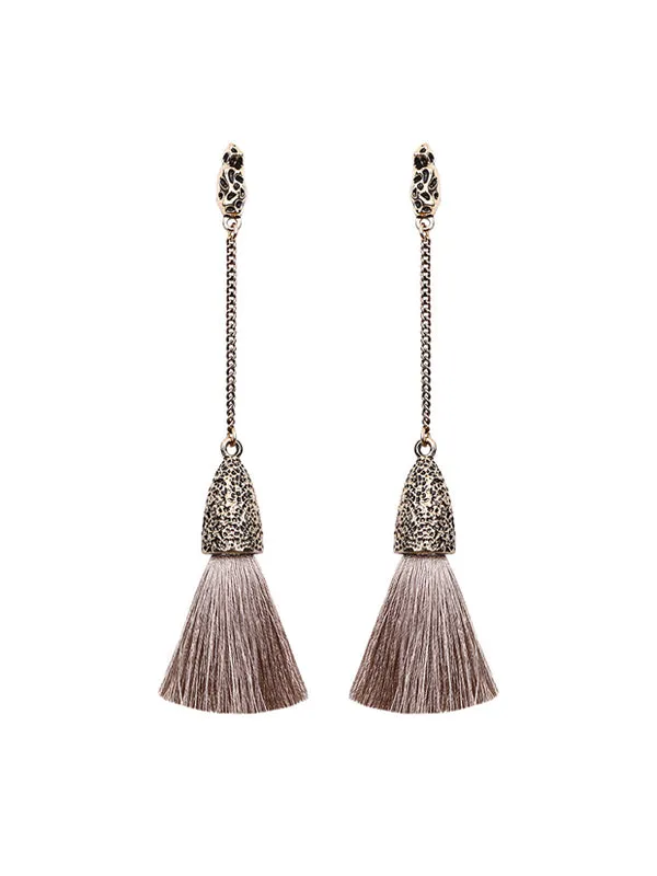 Long Tassel Bohemian Earrings