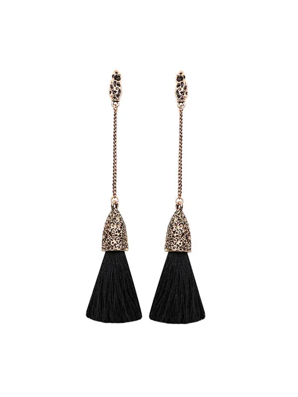 Long Tassel Bohemian Earrings