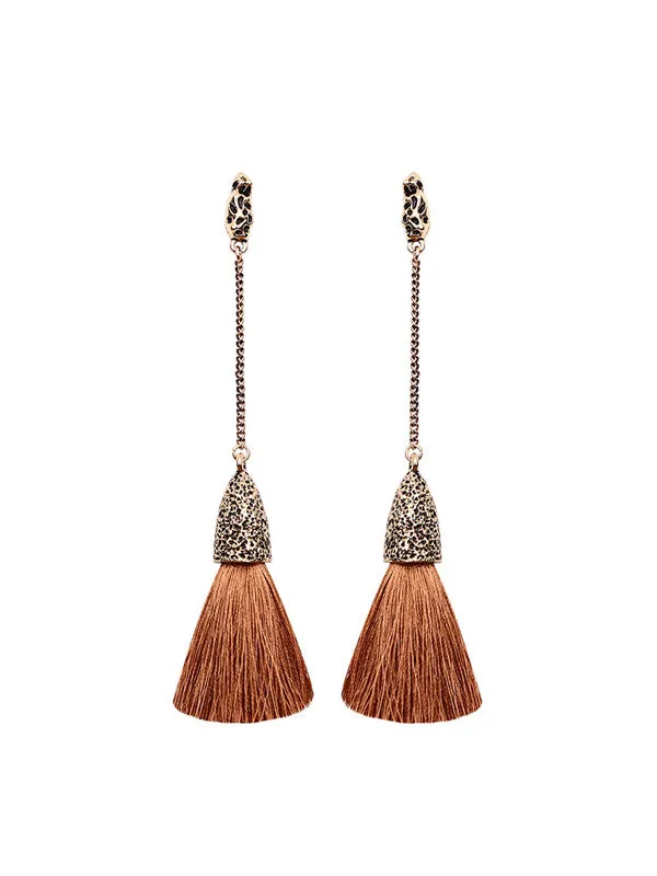 Long Tassel Bohemian Earrings