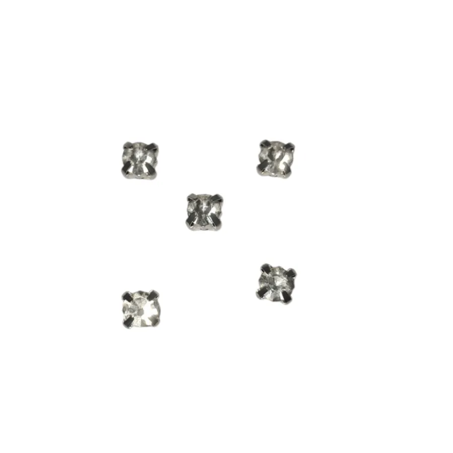 Loose Diamante Silver