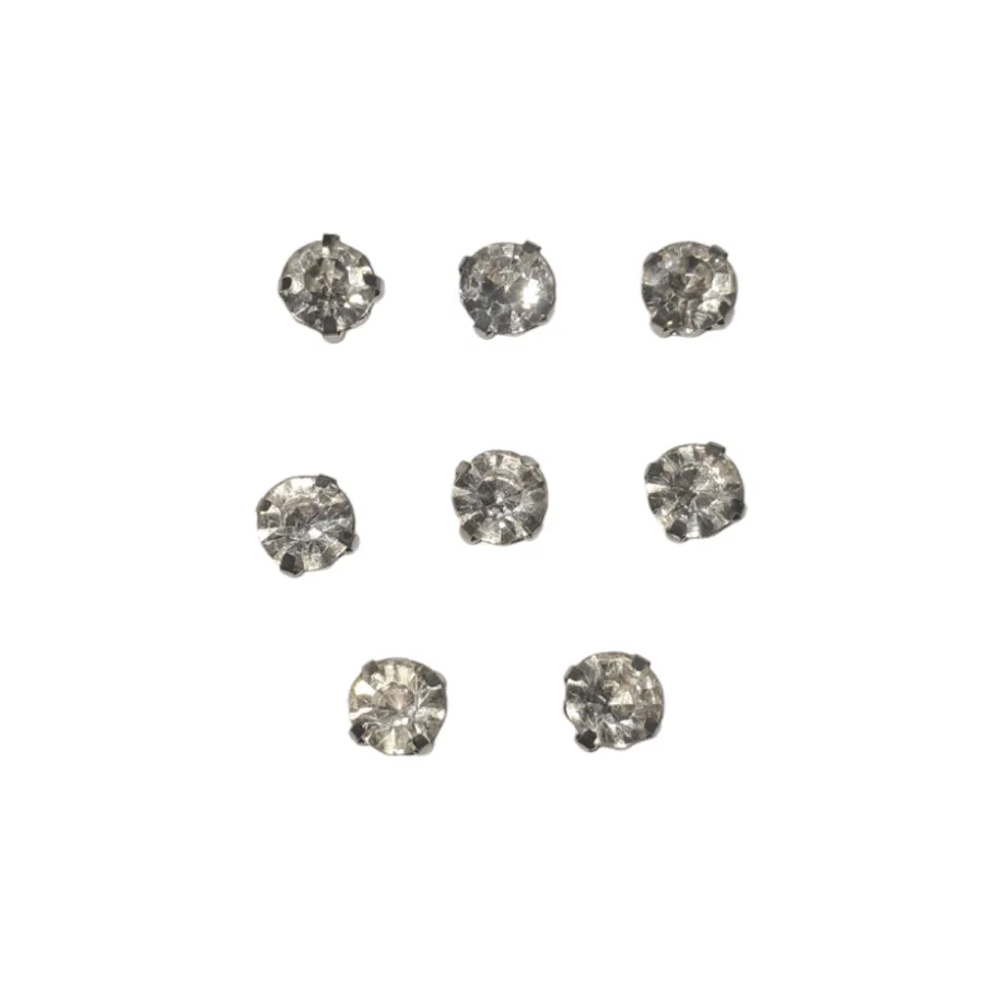 Loose Diamante Silver