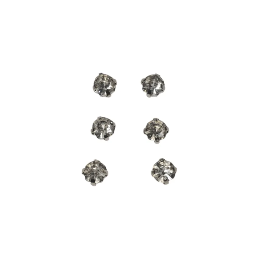 Loose Diamante Silver