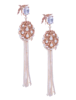 Lophorina Tassle Treasure Earrings