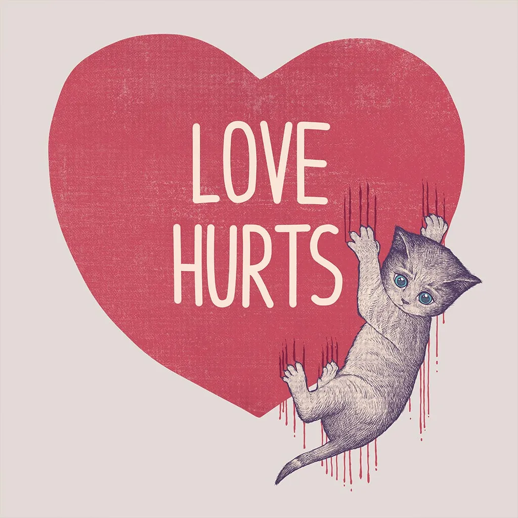 Love Hurts by Tobe Fonseca Unisex Denim Jacket