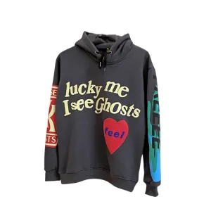 Lucky Me I See Ghosts Oversized Hoodie