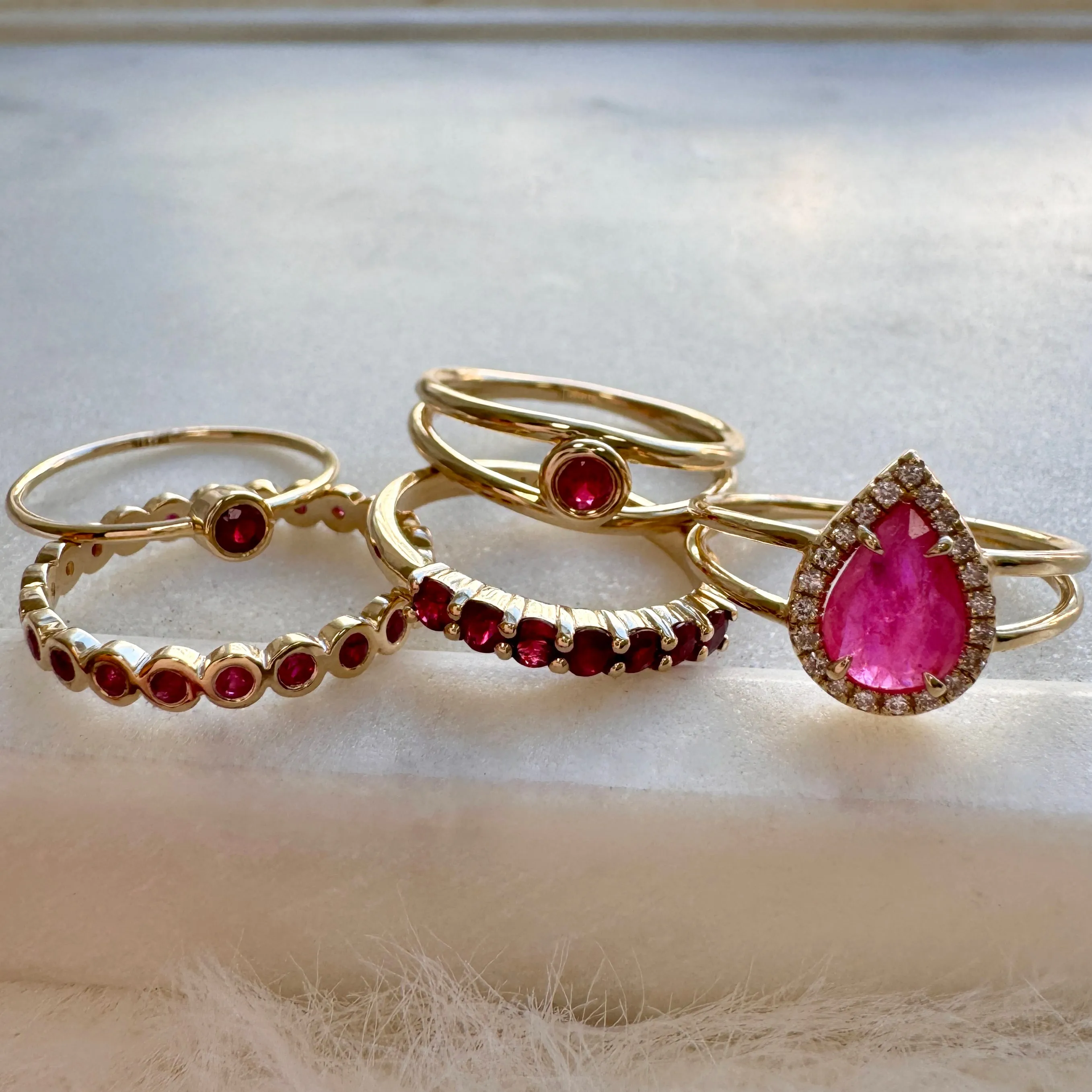 Lucky Seven Ruby Band