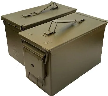M2A1 50 Cal Ammo Tin