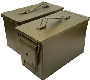 M2A1 50 Cal Ammo Tin