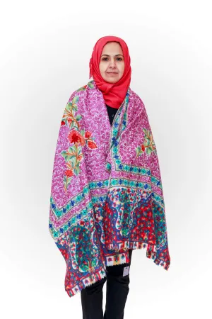 Machine Embroidery Shawl
