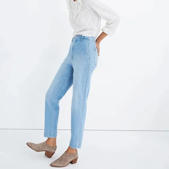 MADEWELL Tapered Jean in Paulsen Wash