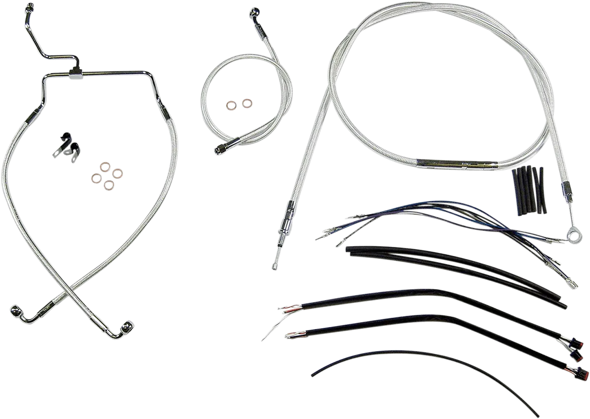 Magnum 387471 Sterling Chromite II Handlebar Installation Kit for 12-14in. Ape
