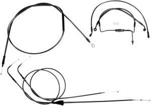 Magnum 487294 Black Pearl Handlebar Installation Kit for 10in. Ape