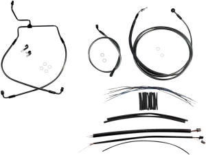 Magnum 487862 Black Pearl Handlebar Installation Kit for 15-17in. Ape